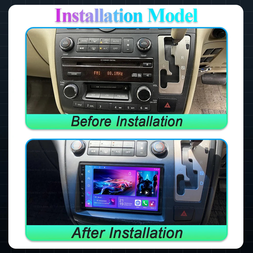Android 16 For Nissan Elgrand E51 2002-2010 Multimedia Video Player Wireless Android Auto  | AUTOKITSHOP