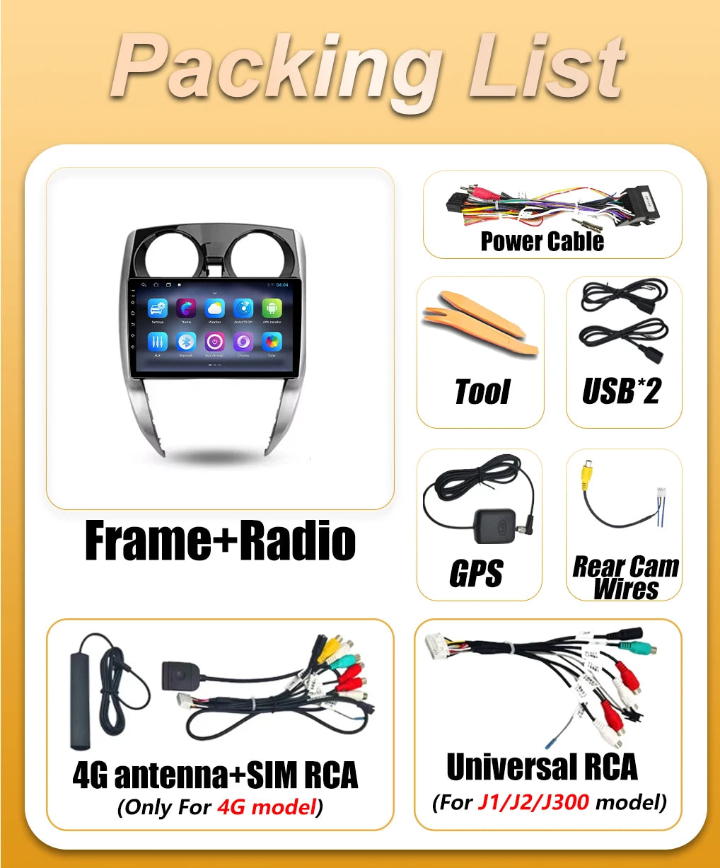 Android 16 Carplay For Nissan Note 2 E12 2012 2013 2014 - 2021 Multimedia Player 2k 5G Wif | AUTOKITSHOP