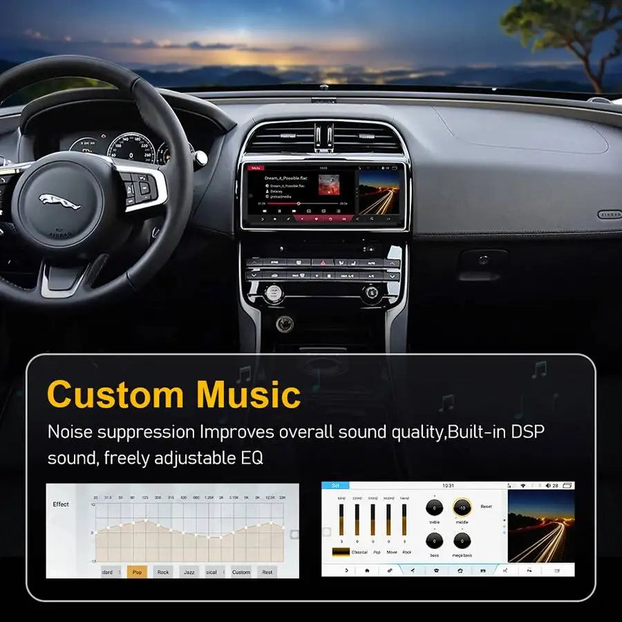 RGB - Ambient Light - for Jaguar - Car Interior Lighting