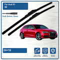 For Audi A1 S1 8X 2014-2019 Sportback 2014-2018 Front Wiper Blades Windscreen Windshield W