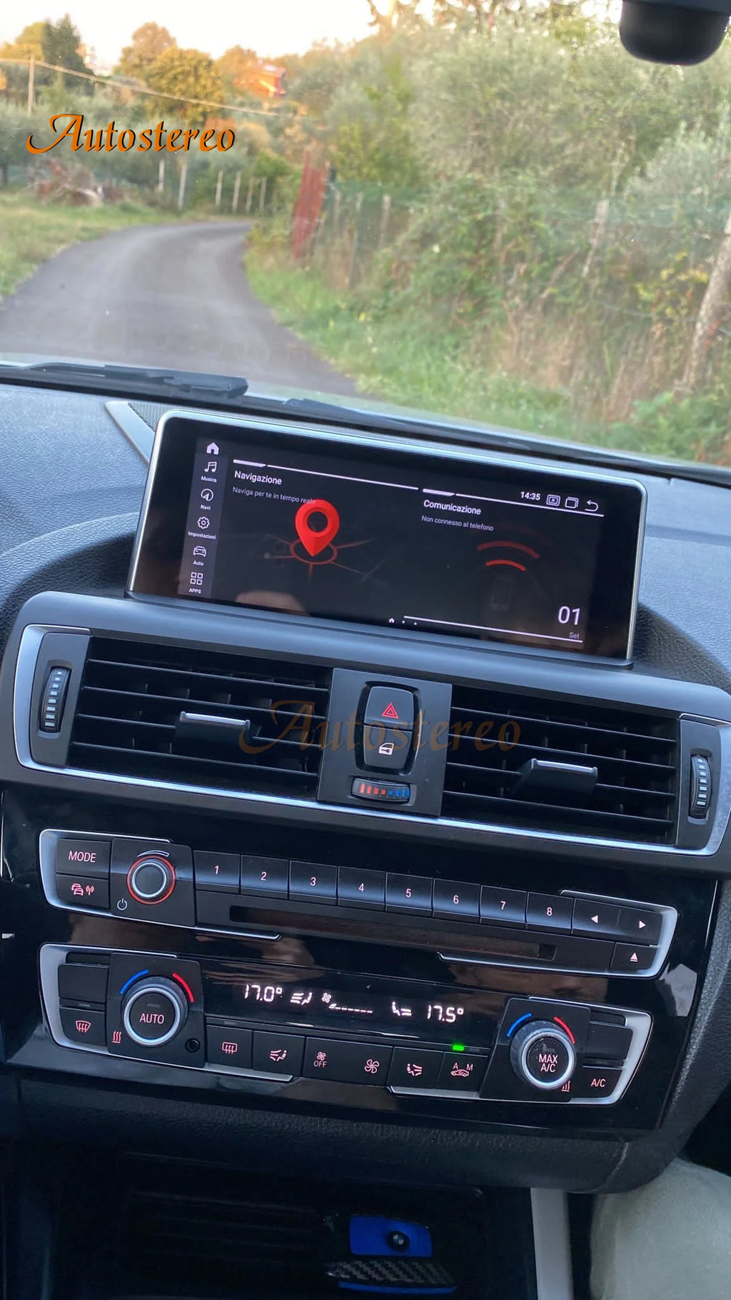 8.8 Carplay Android 13 For BMW 1 Series F20 F21 2012-2019 Car GPS Navigation Auto Stereo M