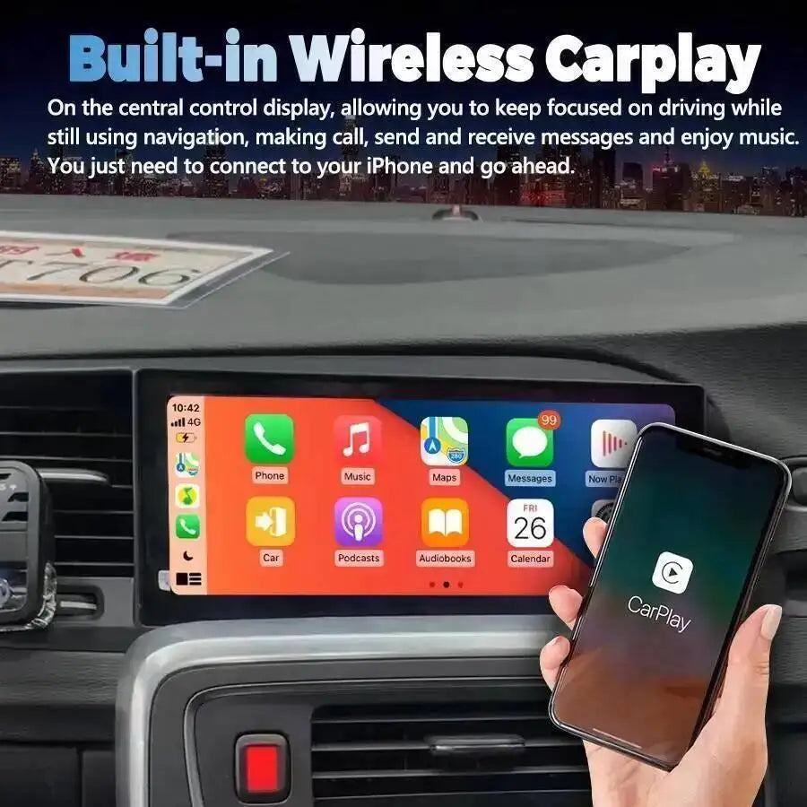 For VOLVO S60 V60 2011-2017 Car Radio Multimedia Player 8.8" Qled Screen 256GB Android 15  | AUTOKITSHOP