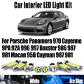 LED Interior Light Kit for Porsche Panamera 970 Cayenne 9PA 92A 996 997 Boxster 986 987 981 Macan 95B Cayman 987 981 ...