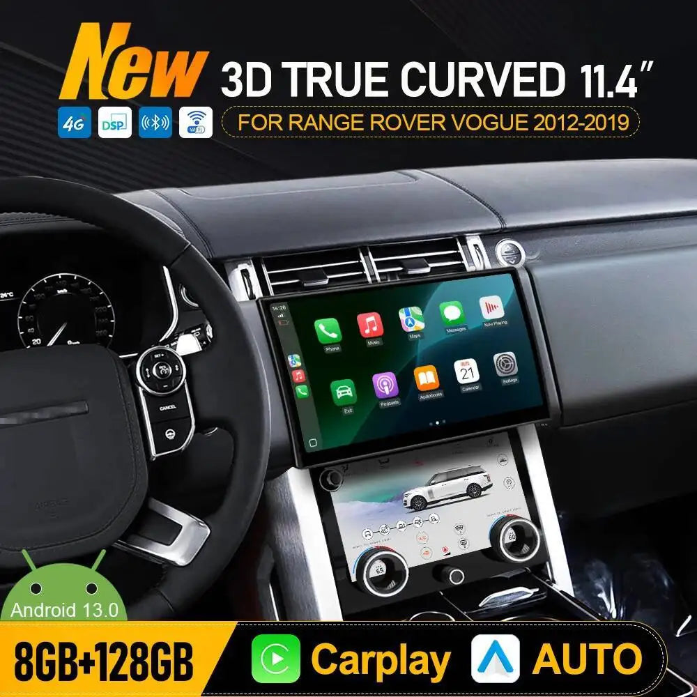 S For Range Rover Vogue L405 2012-2019 11.4inch 3D Curved Screen Dual System Android Car R | AUTOKITSHOP