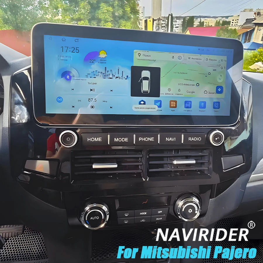 12.3" Android Auto For Mitsubishi Pajero 4 V80 V88 V90 V93 V97 V98 2007-2020 Stereo Carpla