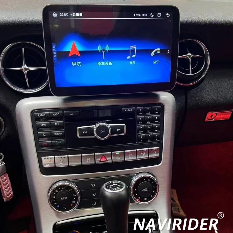 9inch Navi Carplay BT SIM Car Radio For Mercedes Benz SLK SLC R172 SL R231 2010 - 2019 Ser