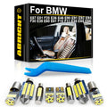 LED Interior Light Kit for BMW E87 E81 F20 E36 E46 E90 E91 E92 E93 F30 E39 E60 E61 F10 F11 E38 E65 E66 328i Car LED I...