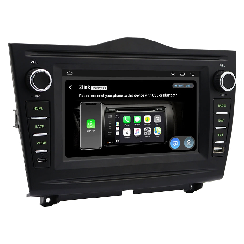 7" Android Car Radio GPS Type-C for Lada Models 2018-2019 Wireless CarPlay Android Auto Bluetooth Steering Control