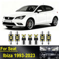 LED Interior Light Kit for Seat Ibiza 6P 6J 6L 6F 2004 -2023 - Canbus Dome Map Door Trunk Bulbs | AUTOKITSHOP