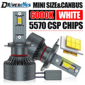 H7 H4 LED Headlights H9 H11 H1 9005 9006 HB3 HB4 9012 HIR2 H8 Turbo Car Bulbs High Low Bea