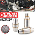 Motorcycle resonator exhaust pressure catalytic converter - Automotive LED Light