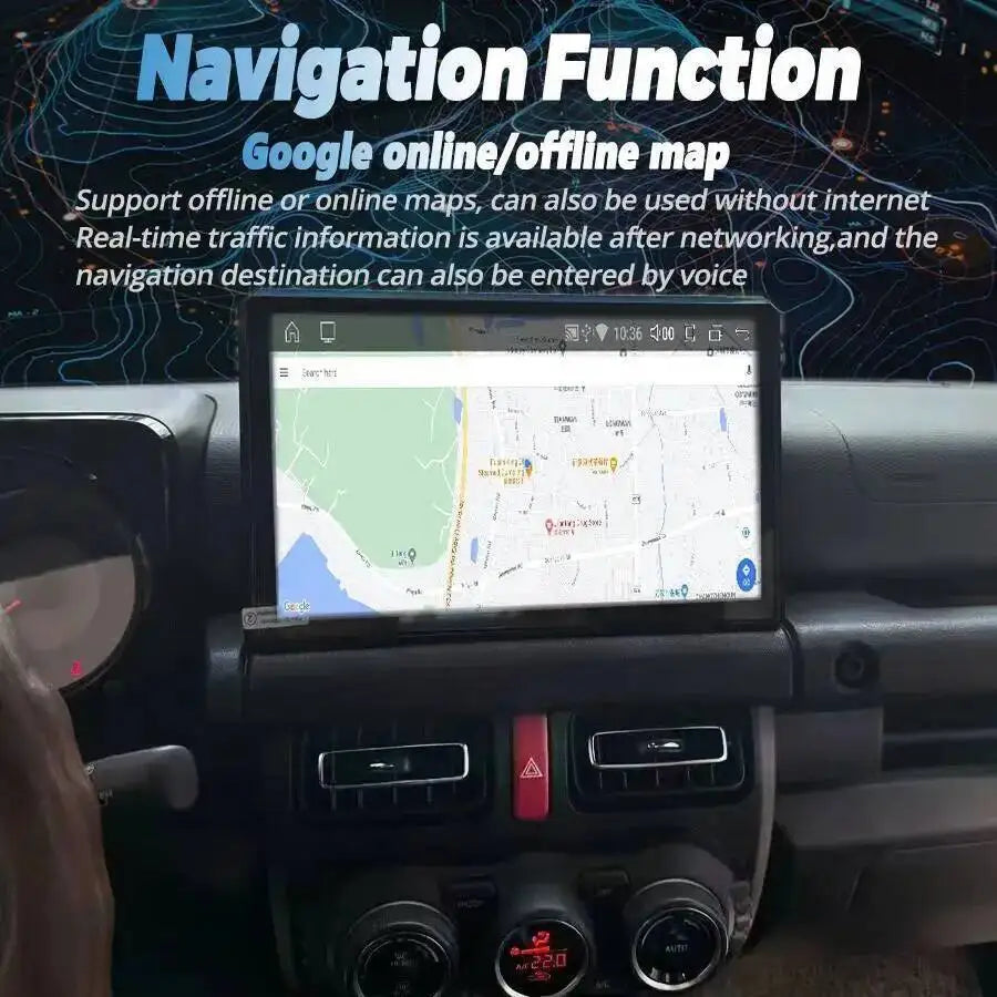 Car Radio Navigation Multimedia Player Video Carplay Auto For Suzuki Jimny 2019-2025 Stere | AUTOKITSHOP