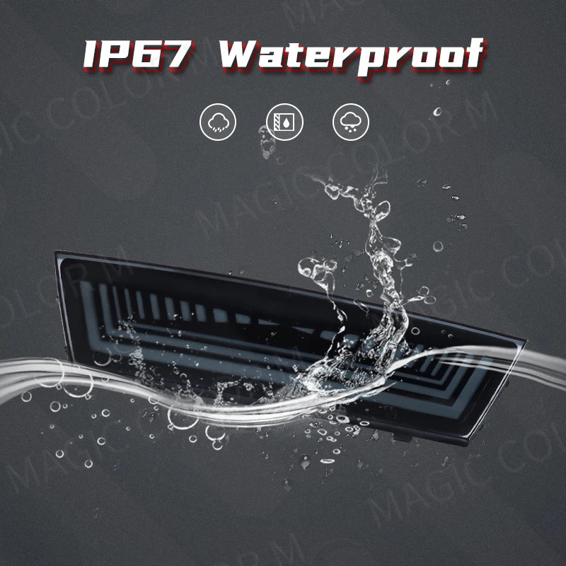 For Tesla Model Y 2019 2020 2021 2022 3-in-1 Functions Rear Running Light Brake Dynamic Ye | AUTOKITSHOP
