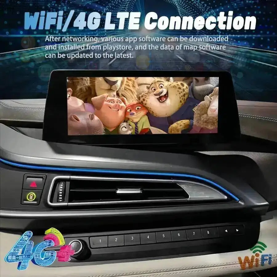 Car Radio Multimedia For BMW I8 2014-2020 NBT EVO Android Player Stereo Auto Carplay GPS W | AUTOKITSHOP