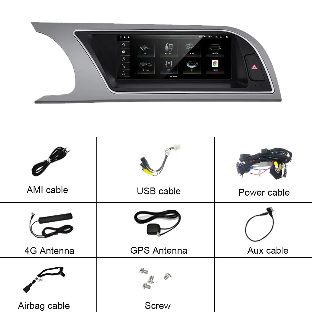 8.8inch Car Multimedia Player Stereo For Audi A5 2009 2010 2011 2012 2013 -2016 Android 14