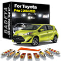 8-Piece LED Interior Light Kit for Toyota 2012-2016 - Canbus Error-Free Interior Bulbs