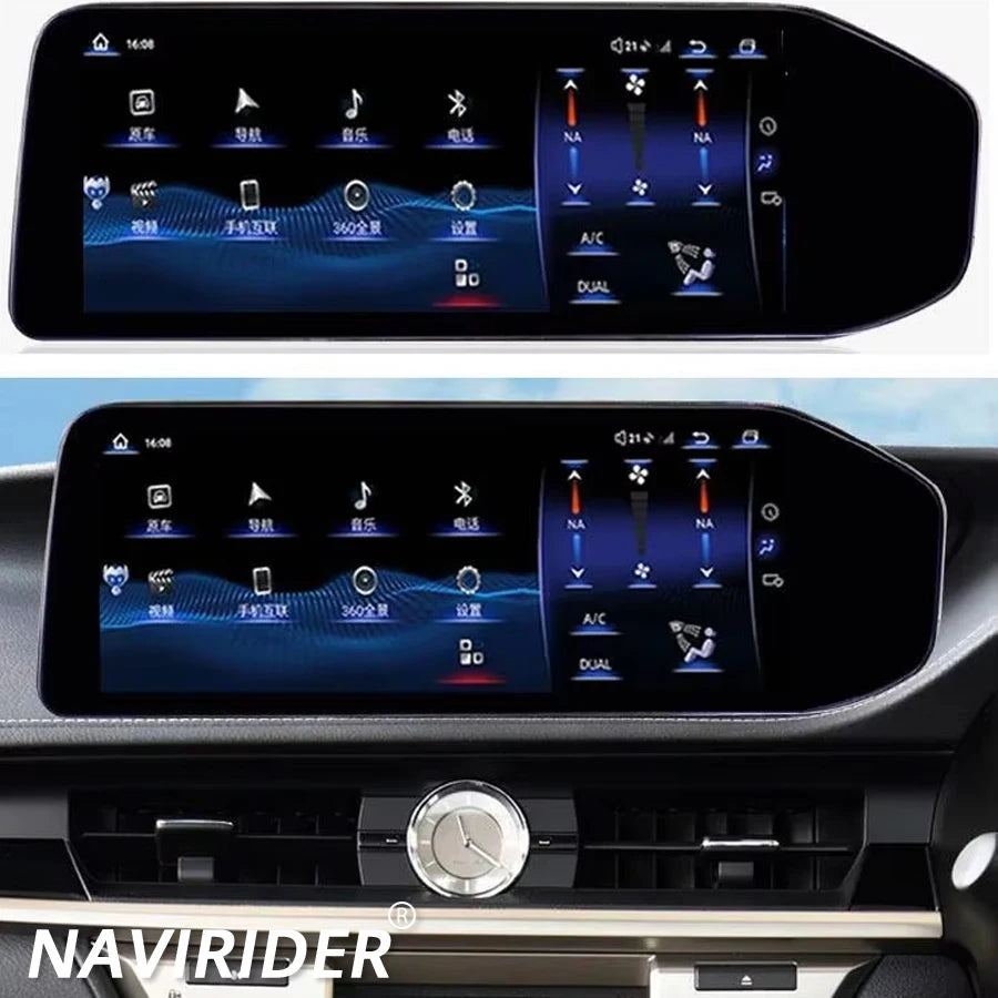 Stereo Android 14 Car Multimedia Video Player For Lexus ES ES300 ES250 ES350 ES300h 2013-2