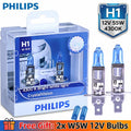 Philips H1 12V 55W P14.5s 4300K Crystal Vision Bright White Color Halogen Headlight Car Bu