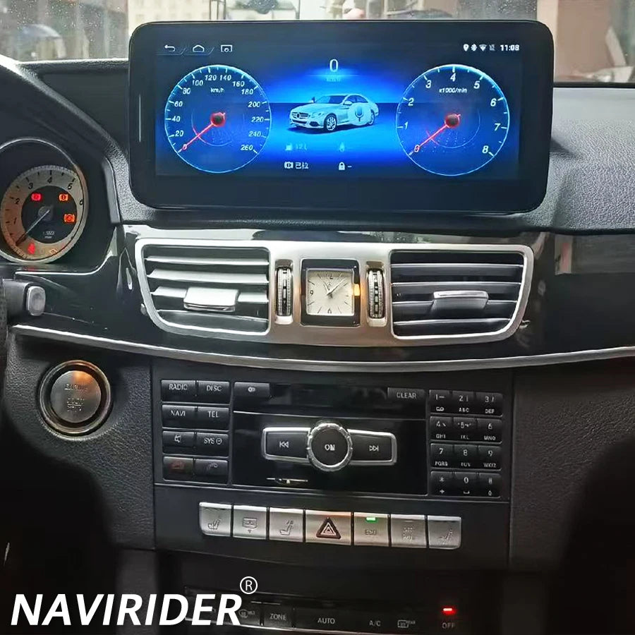 256GB 10.25'' Car Radio For Benz E W207 A207 C207 2014 Screen Android 14 GPS Navi Carplay