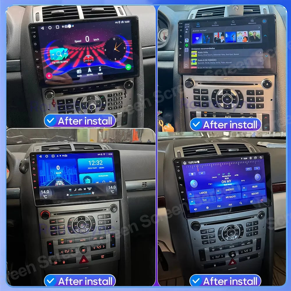 Android 16 For Peugeot 407 Cc 407cc Sw 2004-2011 5g Car Stereo Auto Player Universal Wifi  | AUTOKITSHOP