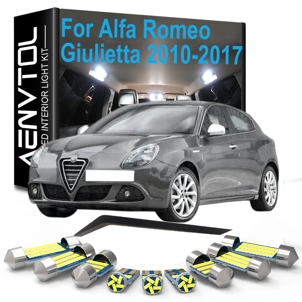 Canbus For Alfa Romeo Giulietta 2010 2011 2012 2013 2014 2015 2016 2017 LED Bulb Interior