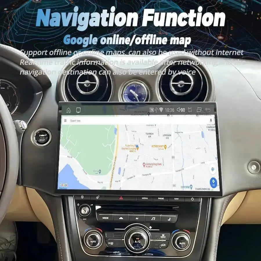 For Jaguar XJ XJF X351 2010-2019 Android Auto CarPlay GPS Navigation Stereo Car Radio Mult | AUTOKITSHOP