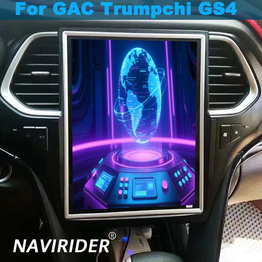 GPS Car Radio 2din Android 15 carplay stereo Navi Multimedia Video Player For GAC Trumpchi