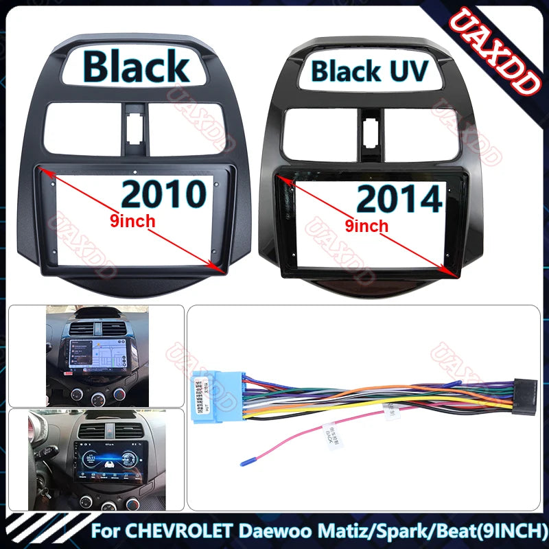 Radio Android Stereo Harness Navigation Dashboard Cable Frame Canbus For CHEVROLET 2010-20