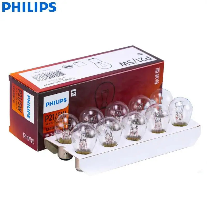 Philips Truck 24V P21/5W S25 21/5W BAY15d 1157 Standard Turn Signal Lamps Original Rear Bu