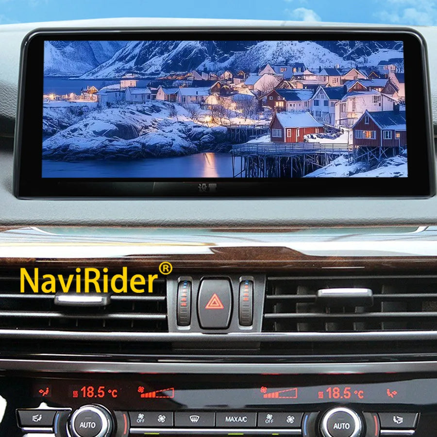 For BMW X5 X6 E70 E71 E72 F15 F16 2007- 2017 CIC NBT 12.8” Screen Android 15 Car Radio Mul | AUTOKITSHOP