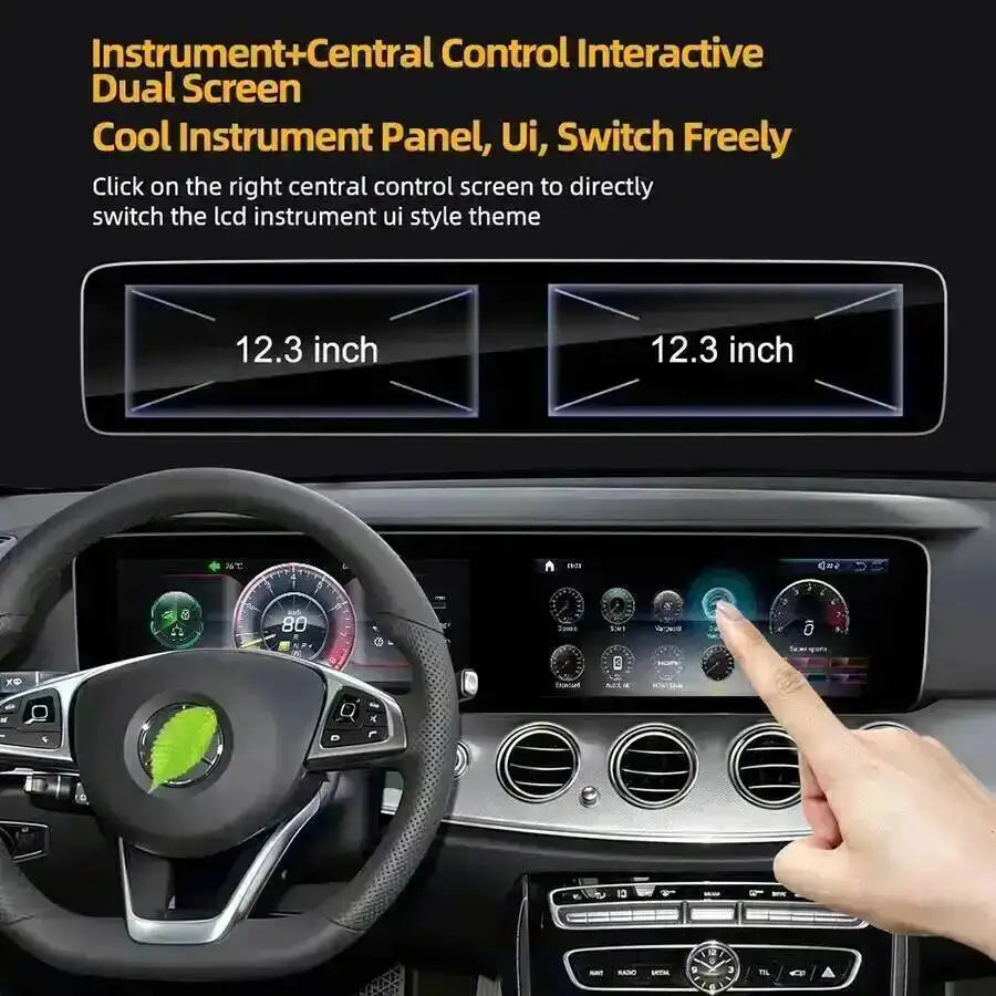 24.6" Android Navigation Car Multimedia Video Player Carplay GPS Stereo Audio For Mercedes | AUTOKITSHOP