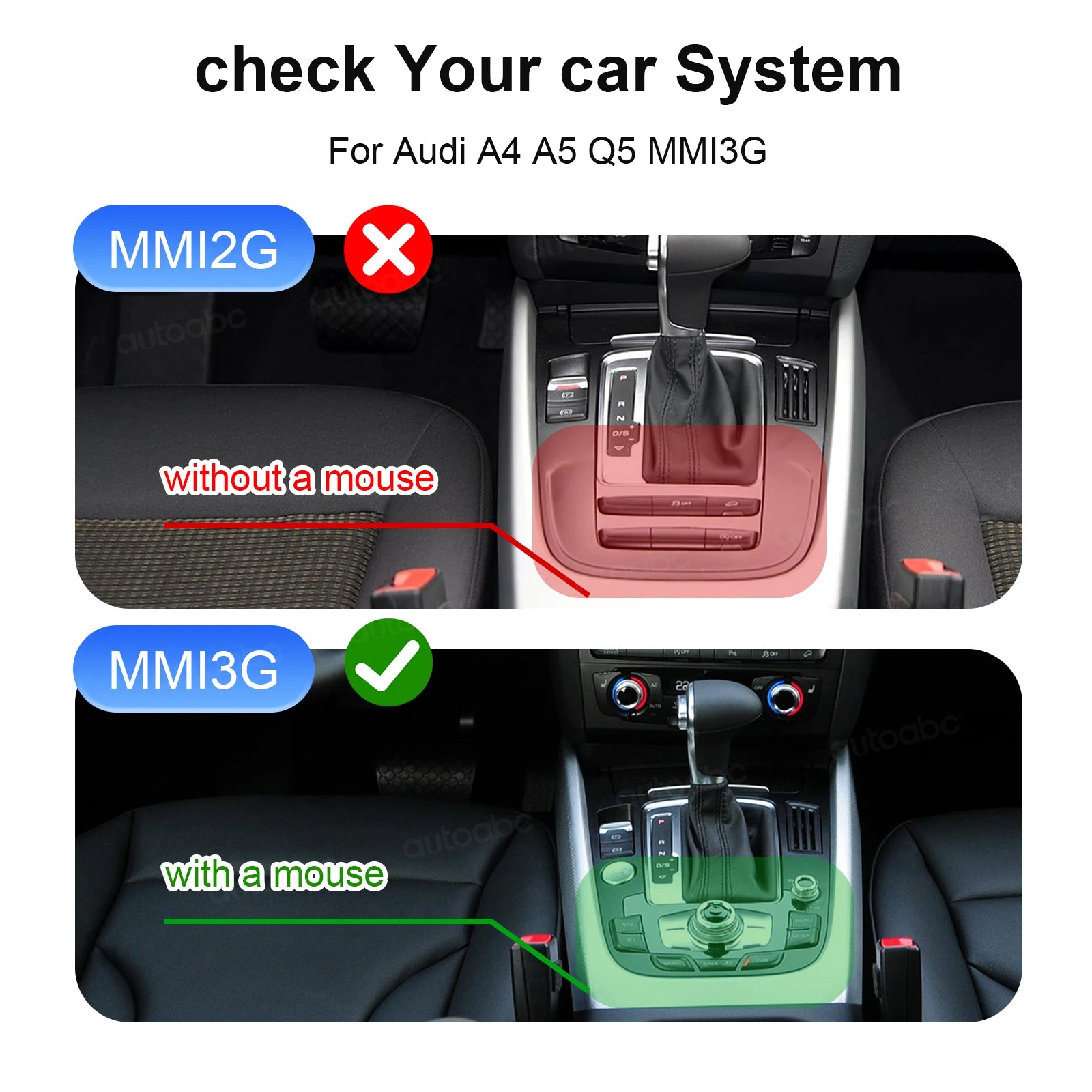 Wireless CarPlay Android Auto Interface Adapter For Audi A4 B8 A5 Q5 2009-2016 Bluetooth G | AUTOKITSHOP