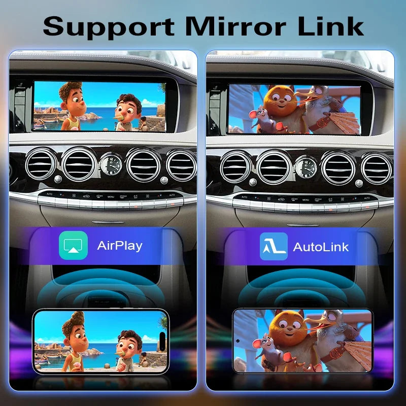 Wireless CarPlay interface for Mercedes Benz S-Class 2014-2017 with NTG5.0 System Android