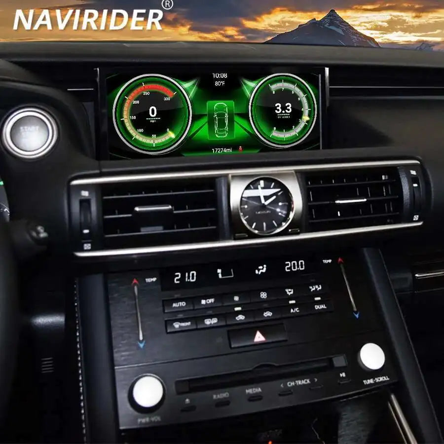 Android 14 Car Multimedia Player For Lexus RC 200t F Sport RC200t RC350 2016 RCF Radio GPS