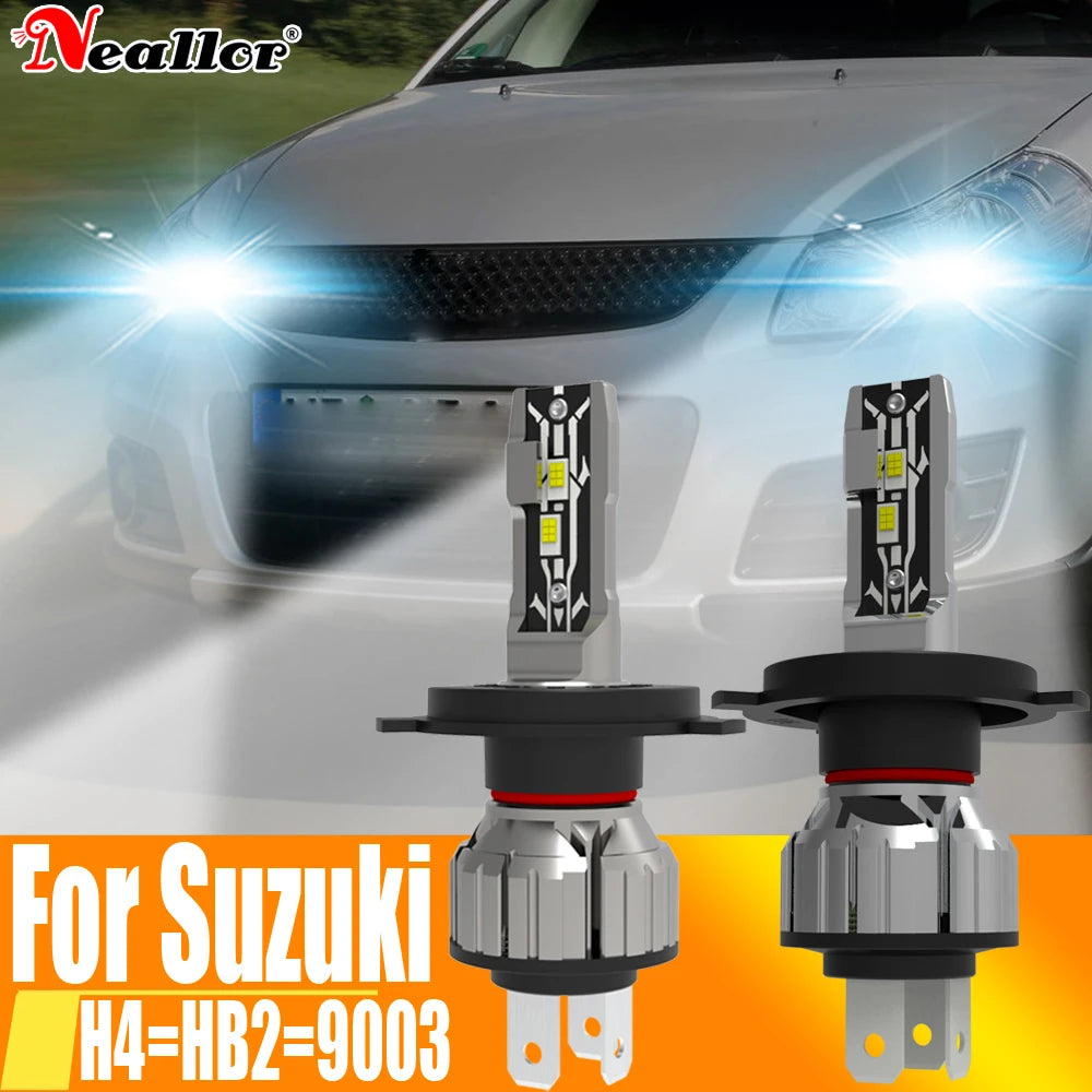 H4 Led Headlight Canbus HB2 9003 Car Bulb High Power White Light Diode Lamp 12v 55w For Su