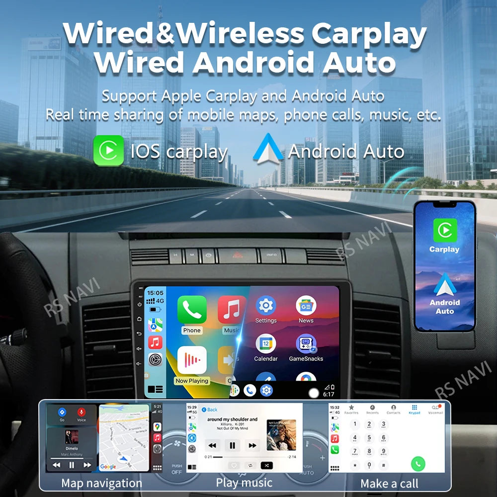 Android 16 Car Radio For MAZDA 5 2005 2006 2007 2008 - 2010 Navigation Multimedia Player S