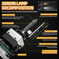 High Quality HID Headlight D1S Xenon Car Bulbs 12V 35W 6000K Auto Lamps For Volvo V50 2008