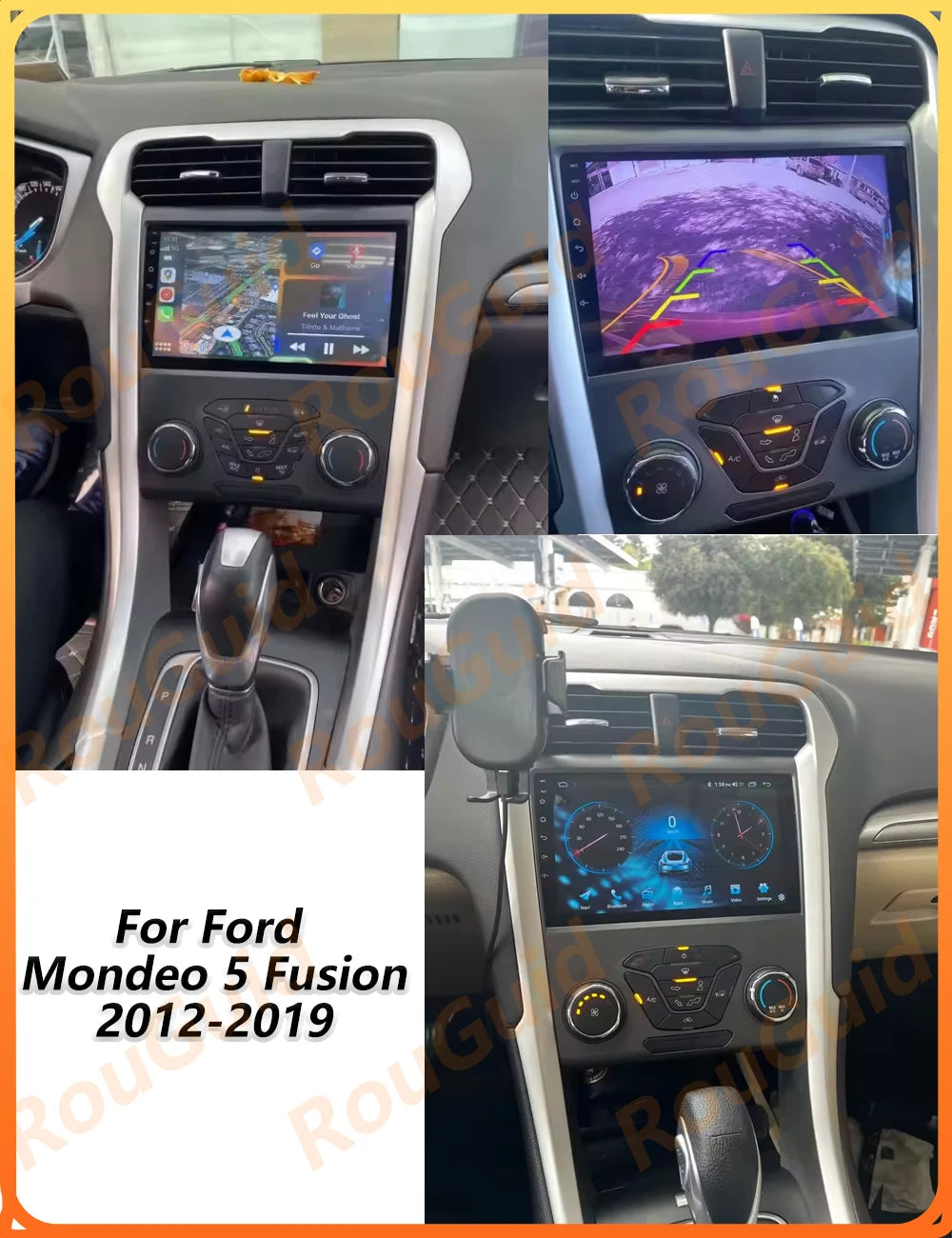 Android 16 Carplay Car Radio For Ford Fusion Mondeo 5 2014 2015 2016 2017 2018 2019 Video  | AUTOKITSHOP