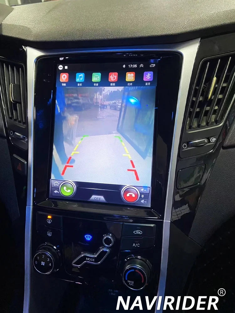 Android 15 Car Radio CarPlay For Hyundai Sonata 8 2010-2015 GPS Multimedia Video Player Na