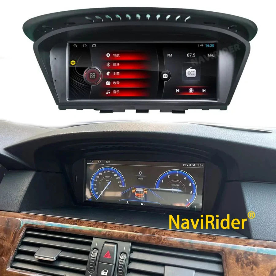 Car Multimedia Video Player For BMW 5 Series E60 2006-2010 CCC System 8.8Inch Android 13 Q
