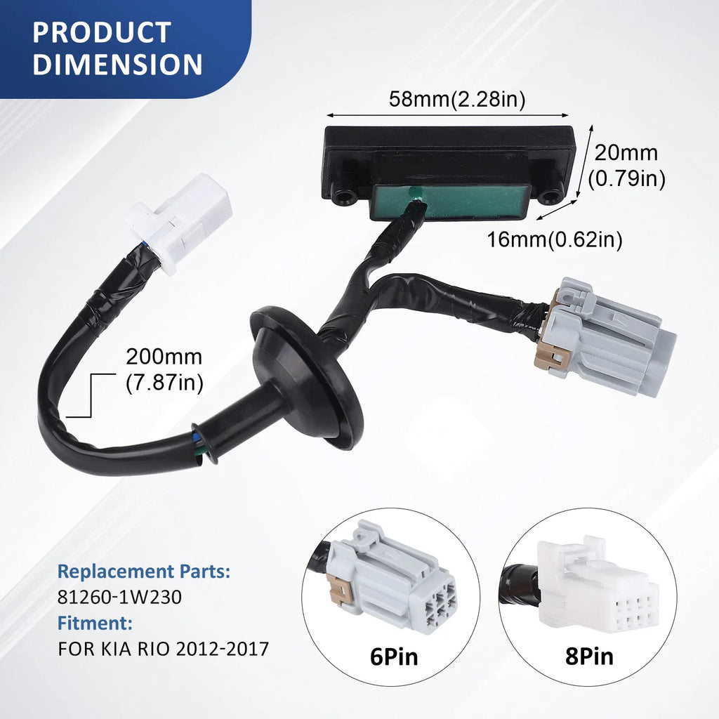 Tailgate Release Switch For Kia Rio Hatchback 2012 2013 2014 2015 2016 2017 Rear Trunk Handle Bu - Automotive LED Light