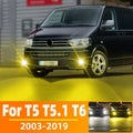 2-Piece LED Interior Light Kit for VW Multivan Transporter Caravelle T5 T5.1 T6 (2003-2019) White Front Driving Light...