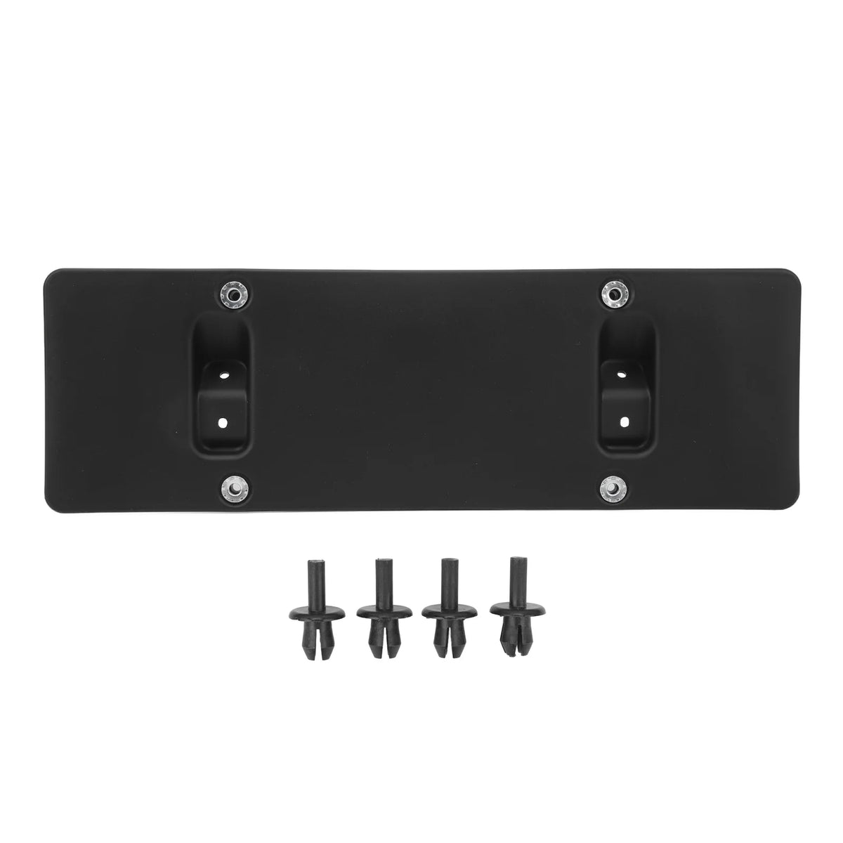 Front License Plate Bracket Front License Plate Bracket 95B807287 Bumper License Plate Mount Hol - Automotive LED Light