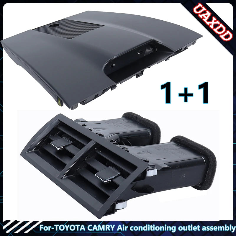 For-TOYOTA 2012-2013 CAMRY Air Conditioning Outlet Black Air Conditioning Rear Seat Anti D