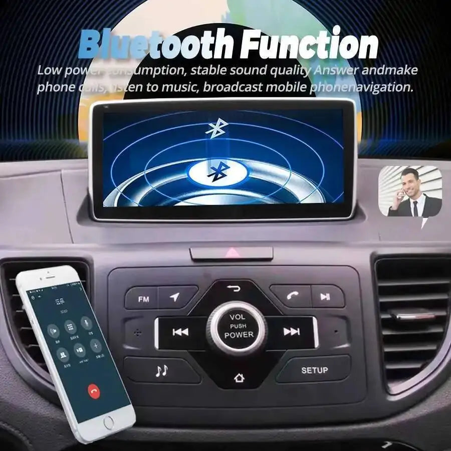 10.25" Android Auto Radio Touch Screen For Honda CRV CR-V 2012-2015 Carplay Car Multimedia