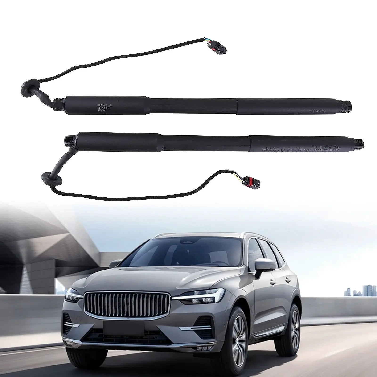 31386705 31386706 For Volvo XC60 156 T6 T5 2012-2015 Power Hatch Lift Support Electric Rea | AUTOKITSHOP