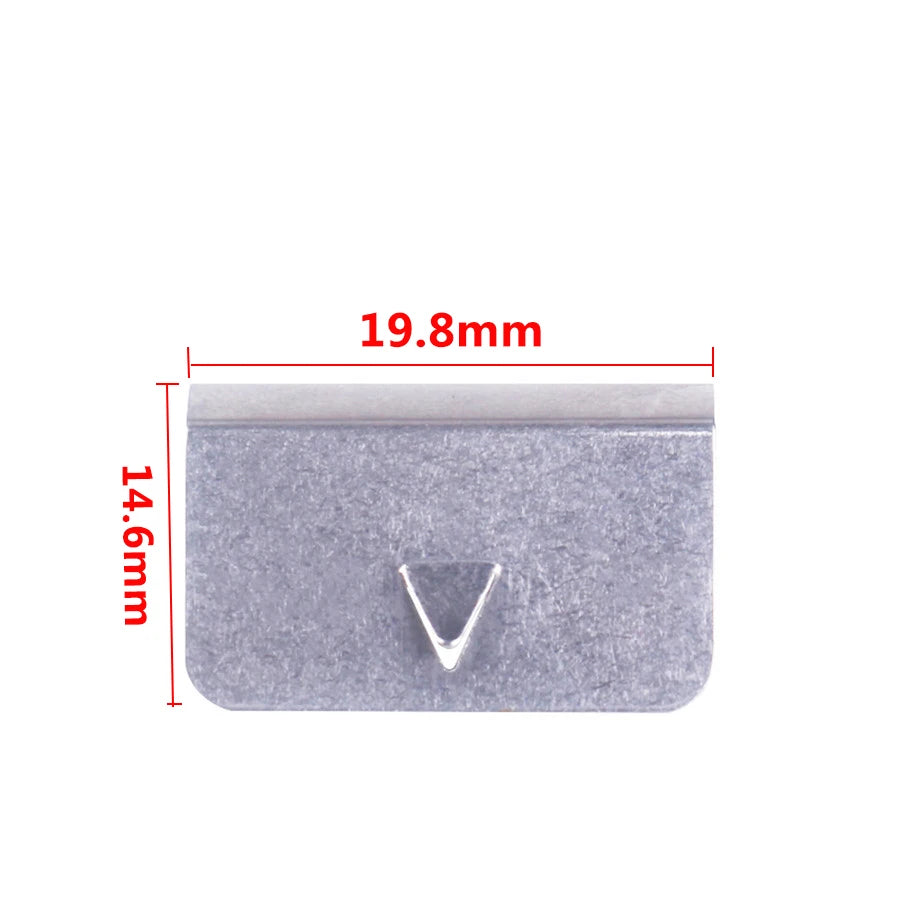 12pcs/lot Universal In Channel Wind / Rain Deflectors Fitting Clips Replacements Rain Eyeb