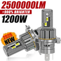 H4 H7 LED Headlight Bulbs CANBUS 9003 HB2 CSP LED Super Bright H4 HeadLamp for Moto/Car Wi
