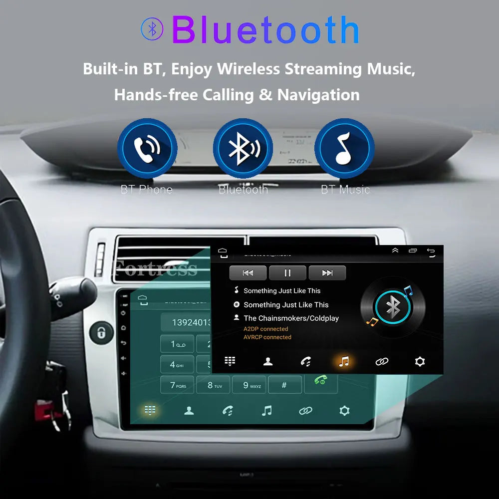 Android 16 For Citroen C4 C-Triomphe Quatre 2004-2014 Navigation GPS Multimedia Car Radio