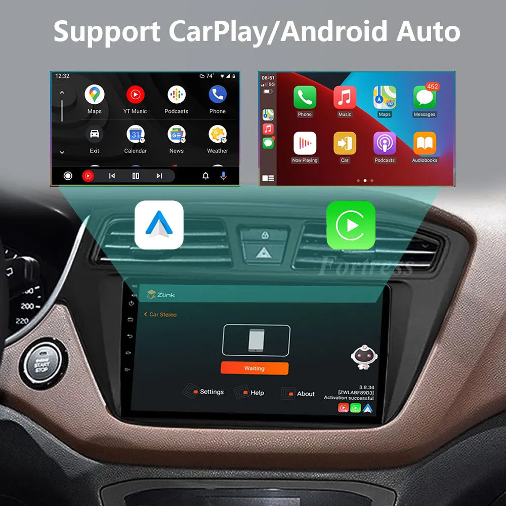 Android 16 For Hyundai I20 2015 2016 2017 2018 Auto Radio Stereo Head Unit Multimedia Vide